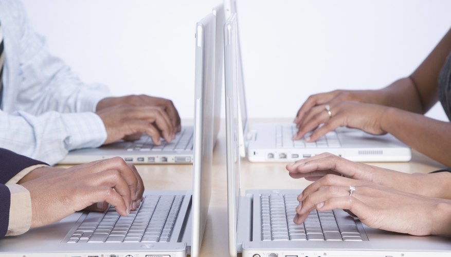 Photo Credit: Jack Hollingsworth/Photodisc/Getty Images Employees now review and report electronically collected data.