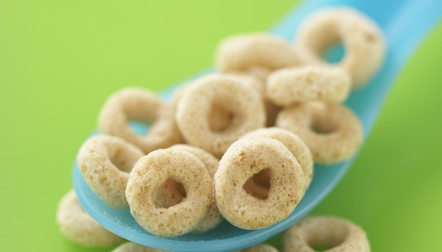 Cheerios make a convenient snack food. Cheerios make a convenient snack food.
