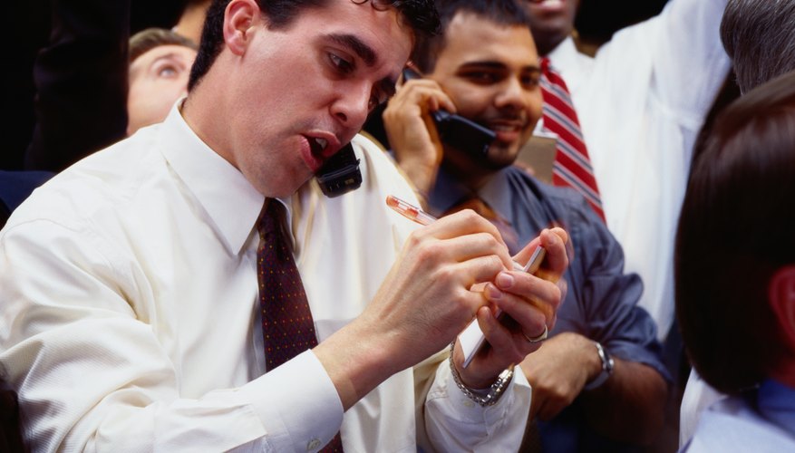 Selling stock depends on real people to execute the trade.