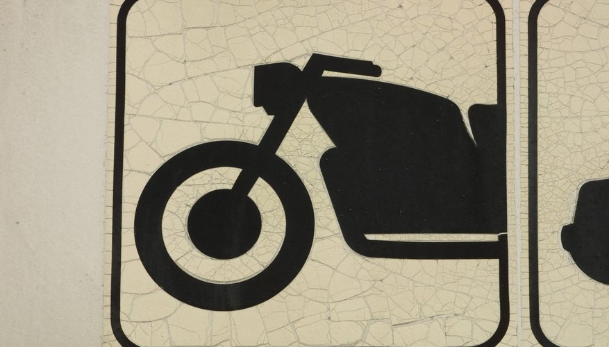 Motorcycle sign