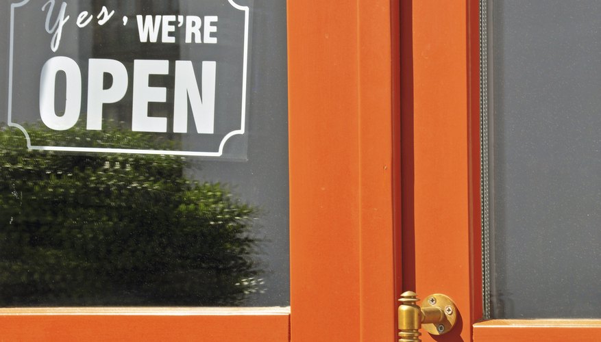 Open sign