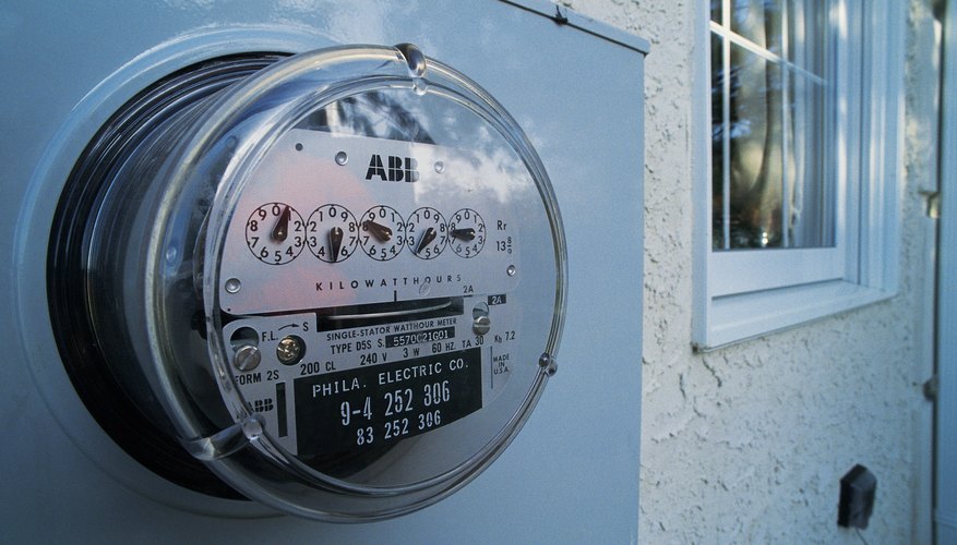 Photo Credit: Comstock/Comstock/Getty Images Electricity meter