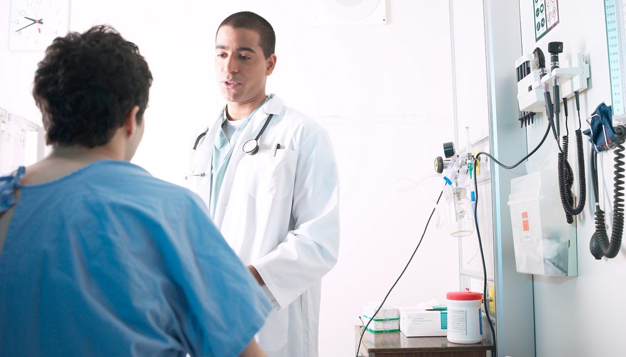 doctor checking rash doctor checking rash
