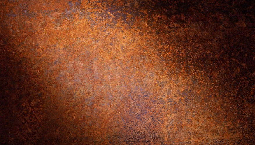 Metal oxidado.