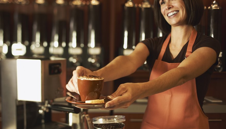 La vajilla es uno de los elementos fundamentales de la cafetería.
