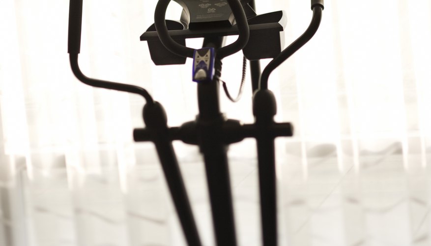 Keeping the elliptical in a separate room allows you to close it off from your child. Keeping the elliptical in a separate room allows you to close it off from your child.