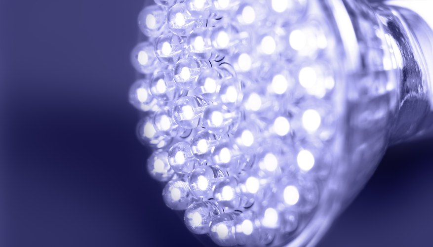 Lit LED bulb Lit LED bulb