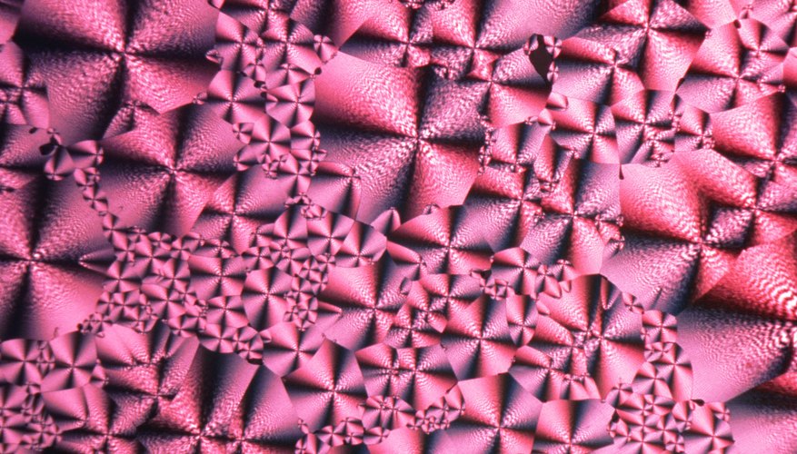 Photo Credit: John Foxx/Stockbyte/Getty Images Zinc-blende crystals comprise cubic unit cells.