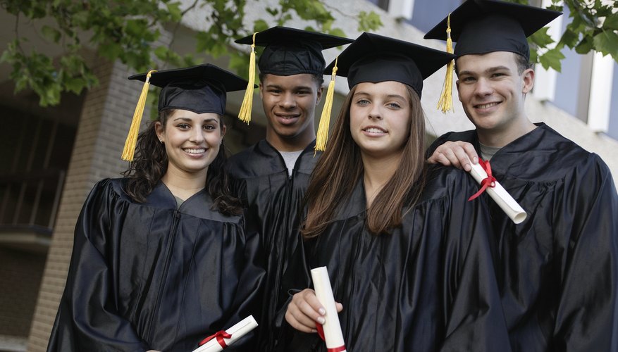 Graduados de la escuela superior.