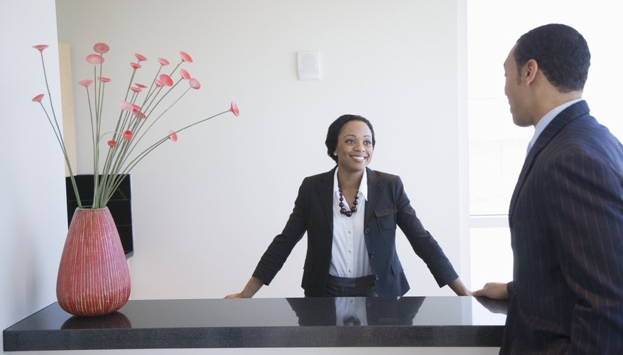 Photo Credit: Jack Hollingsworth/Photodisc/Getty Images Front office manager