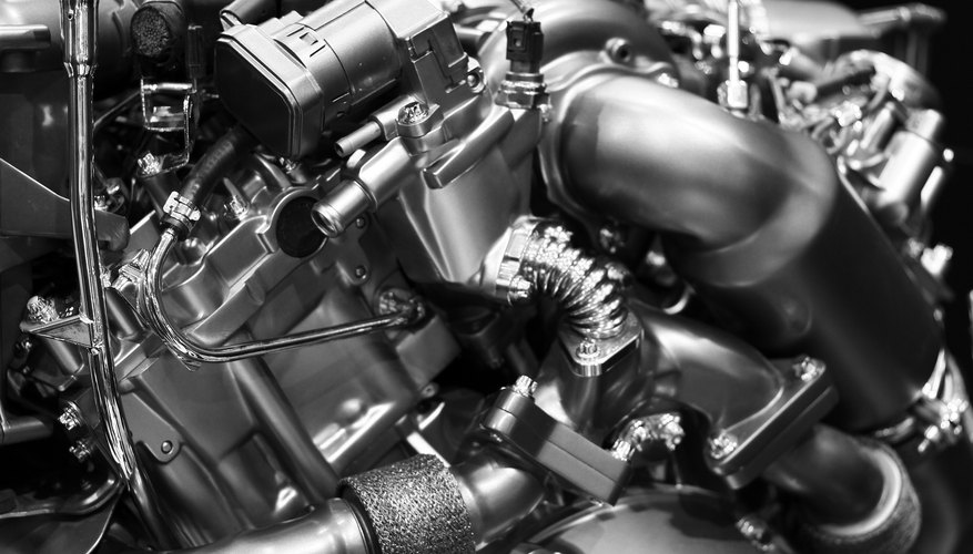 Photo Credit: ragsac/iStock/Getty Images A diesel engine.