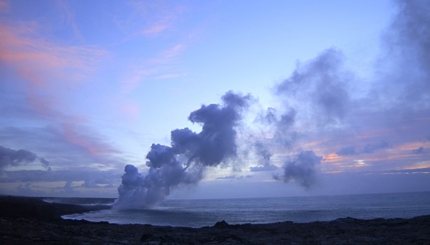 Hawaiian eruptions are among the least destructive types. Hawaiian eruptions are among the least destructive types.