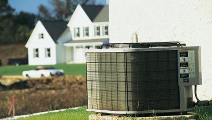 The service valves on your central air conditioner is located on the outside unit near your home. The service valves on your central air conditioner is located on the outside unit near your home.