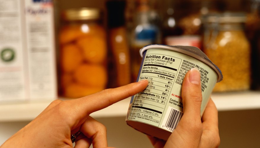 Alimentos empacados.
