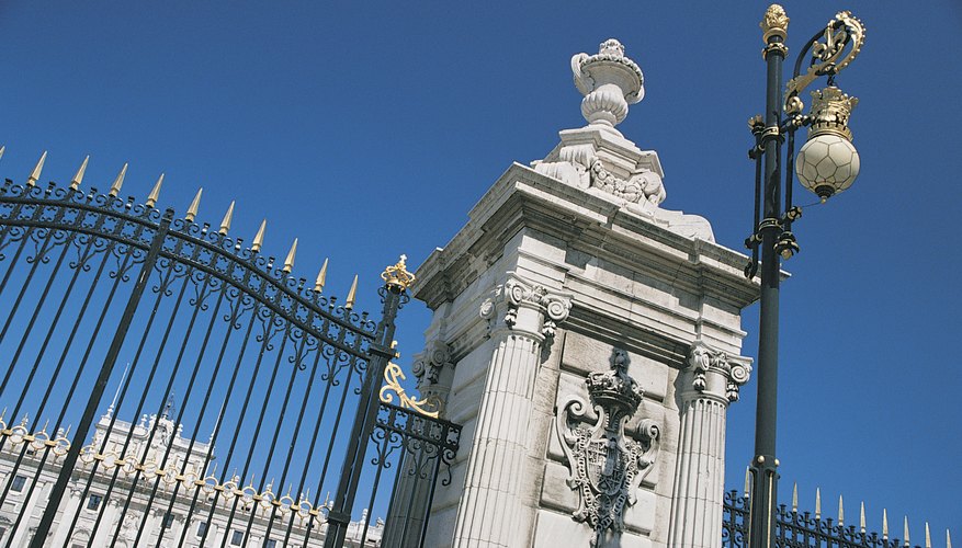 Puerta del Palacio Real, Madrid, España