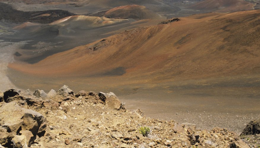 Photo Credit: Karl Weatherly/Photodisc/Getty Images Volcanic landscapes can be some of the most desolate places on Earth.