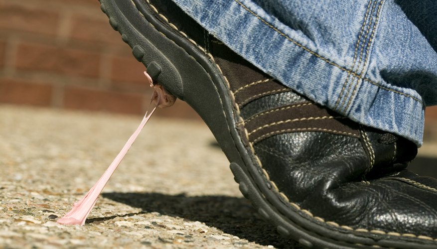 In the United Kingdom, estimates run as high as 400 million pounds ($600 million) a year to clean up discarded gum. In the United Kingdom, estimates run as high as 400 million pounds ($600 million) a year to clean up discarded gum.