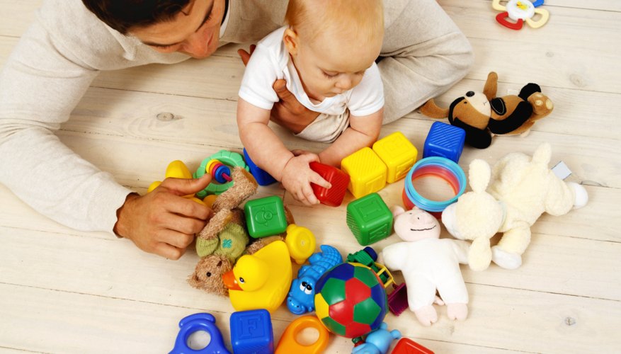 Play on the floor with your baby. Play on the floor with your baby.