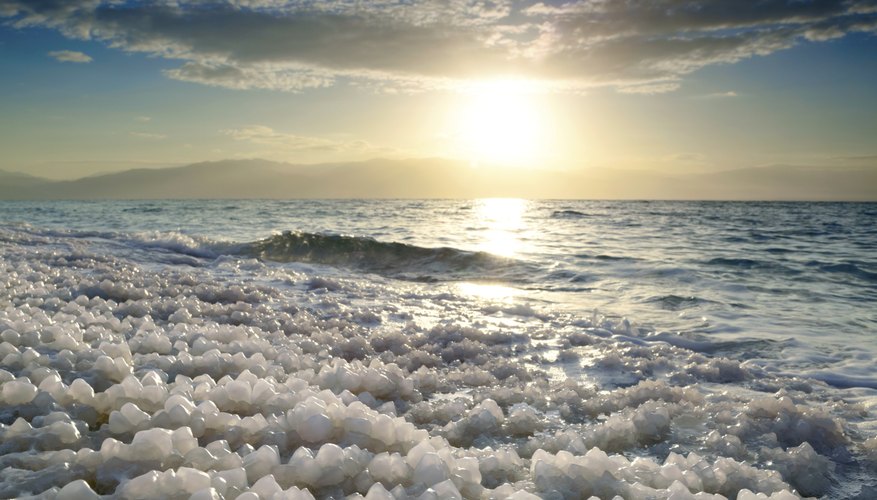 Photo Credit: silverjohn/iStock/Getty Images Halite forms along the shores of oceans.