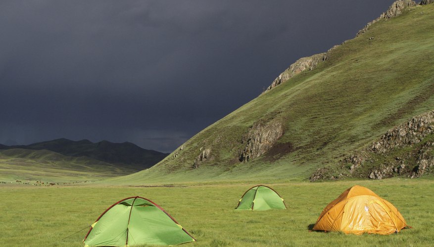 Pop-Up Tent Camper & Lightning Safety