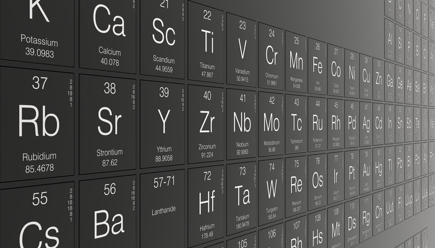 Photo Credit: Insomnela/iStock/Getty Images The periodic table offers crucial information for the conversion of grams to moles.