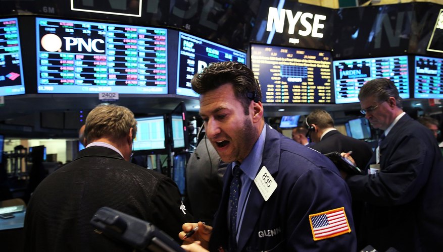 The stock exchanges use set procedures to balance out end-of-day trading orders.