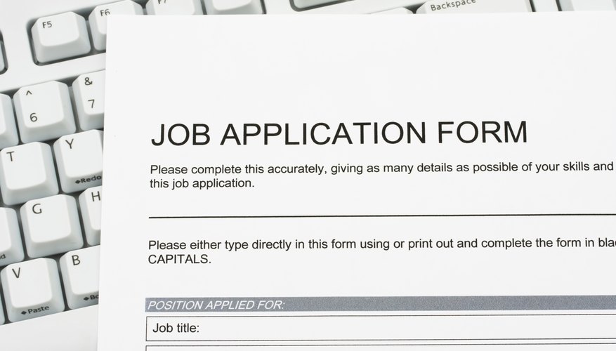 What Does A Job Application Mean By References