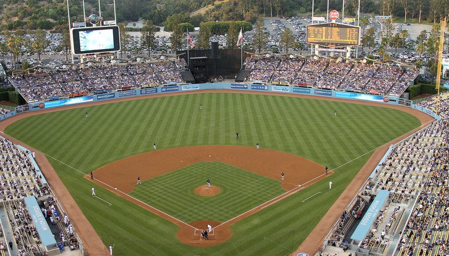 Javier Colon Sings The National Anthem At Dodger Stadium