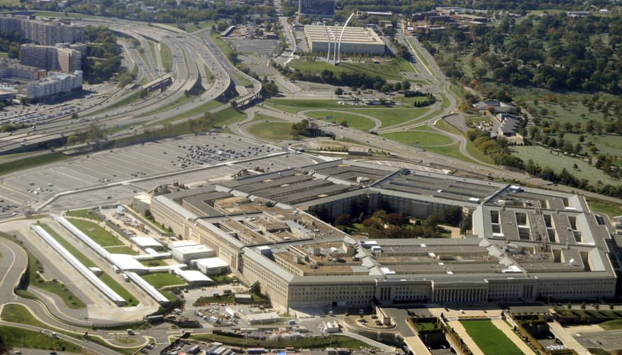 Photo Credit: Mika Makelainen/iStock/Getty Images Aerial view of the Pentagon in Washington D.C.