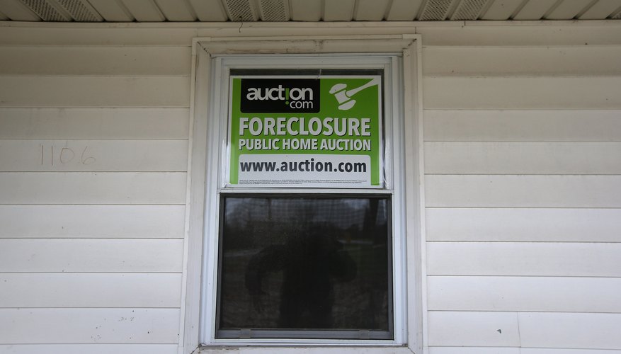 Overdue mortgage payments can lead to foreclosure.