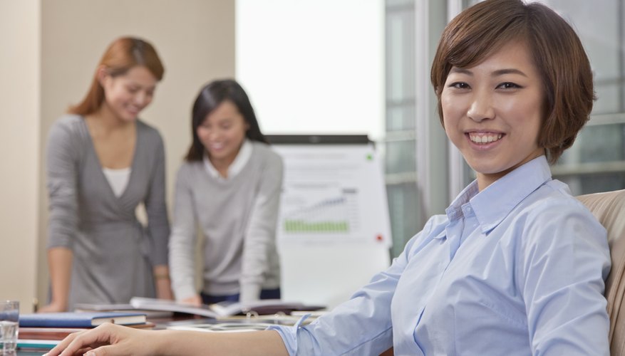 Portrait of Smiling Businesswoman