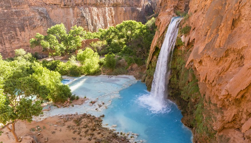 Hvor lang er vandreturen til Havasu Falls