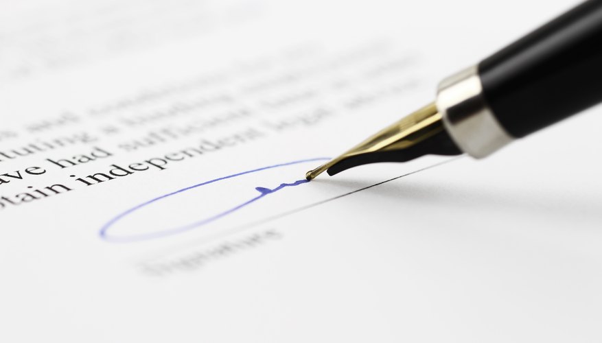 Toned signature