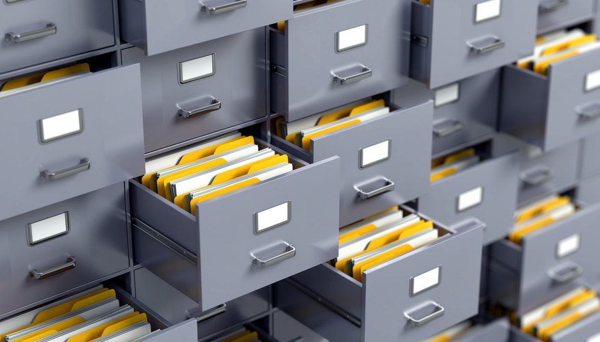 What Are The Various Filing Classification Systems Bizfluent