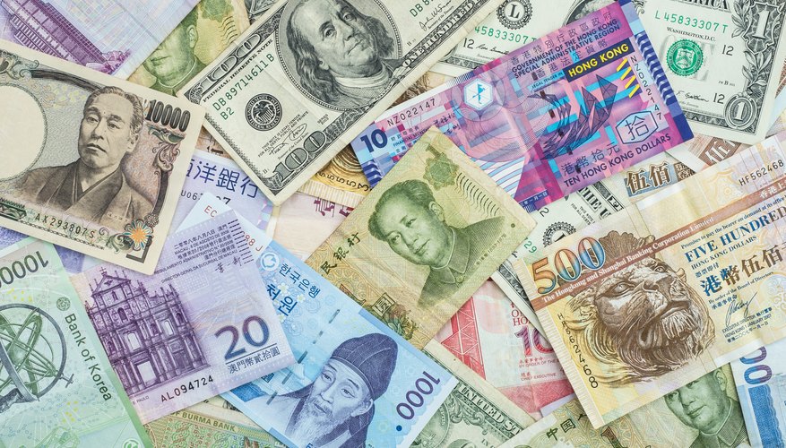 How To Old Foreign Currency Bizfluent How To Old Foreign Currency