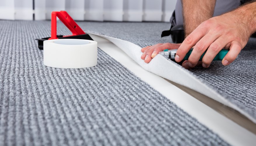 How to Install IndoorOutdoor Carpet With Glue HomeSteady