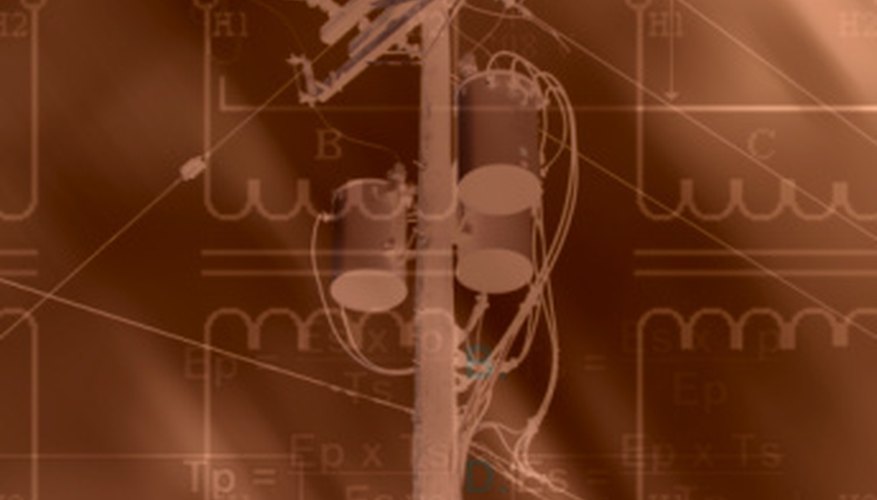 Photo Credit: Hemera Technologies/AbleStock.com/Getty Images Electric companies use transformers on power poles.