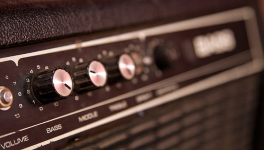 Photo Credit: Jupiterimages/Photos.com/Getty Images The gain of an amplifier can be measured in decibels.