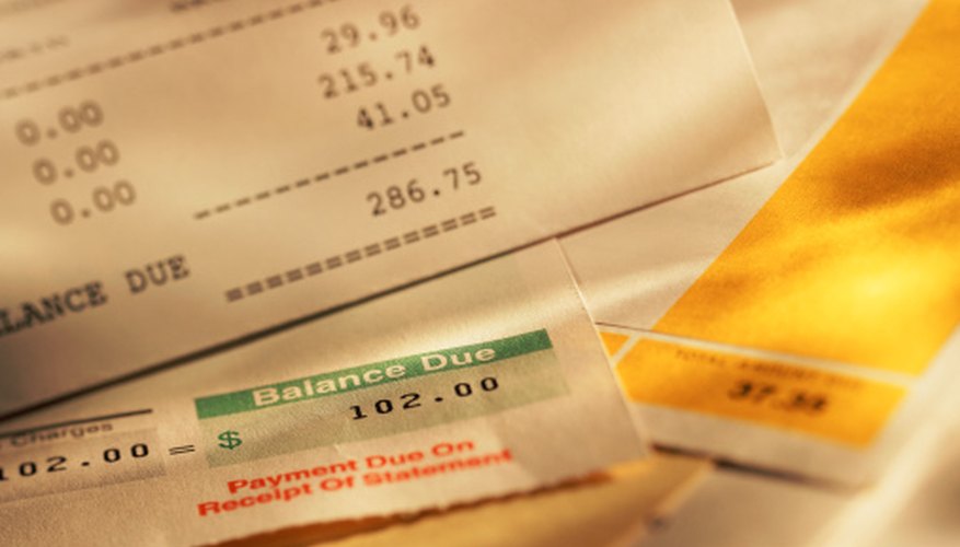 Landlords itemize fees on monthly rental statements.