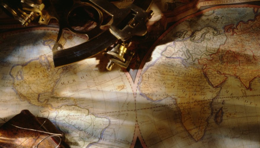 Photo Credit: Jupiterimages/Photos.com/Getty Images The sextant was a crucial pre-GPS navigation tool.