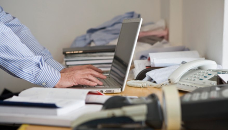 Las computadoras se usan cada día en la administración de negocios.