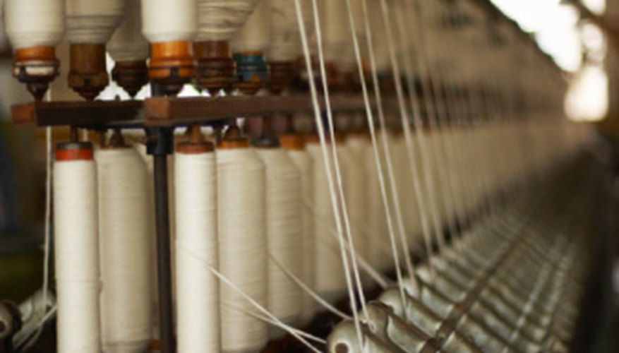 En la industria textil se fabrican todo tipo de telas, desde ropa y sábanas hasta incluso cuerdas.