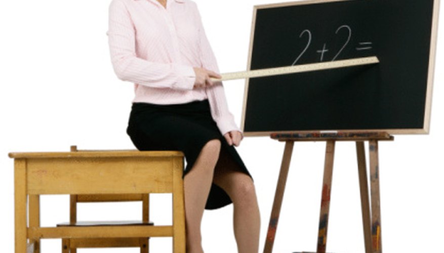 Photo Credit: PhotoObjects.net/PhotoObjects.net/Getty Images Teachers may need to remind students how to regroup in addition and subtraction.