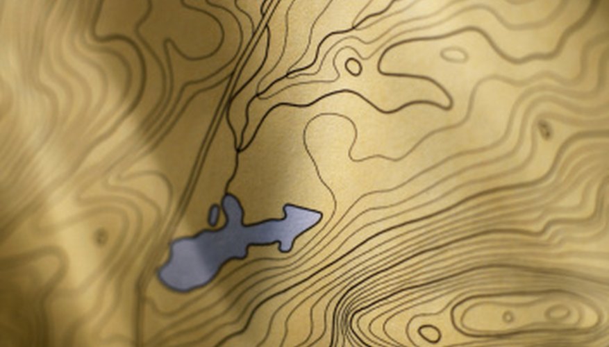 Photo Credit: Ryan McVay/Photodisc/Getty Images Channel slope is determined from contour lines and streams.