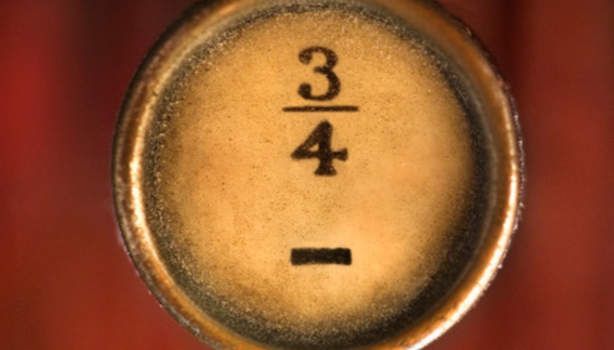 Photo Credit: Jupiterimages/Comstock/Getty Images Fractions are readily converted to exponential expressions.