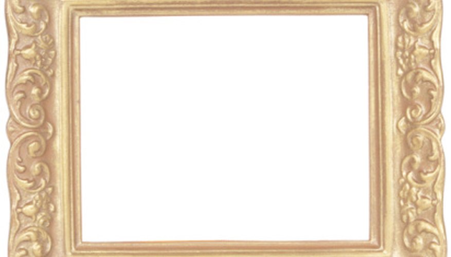 The style of the frame helps direct your arrangement. The style of the frame helps direct your arrangement.