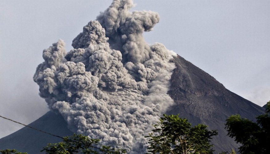 Photo Credit: Ulet Ifansasti/Getty Images News/Getty Images A pyroclastic flow sweeps down the side of a volcano