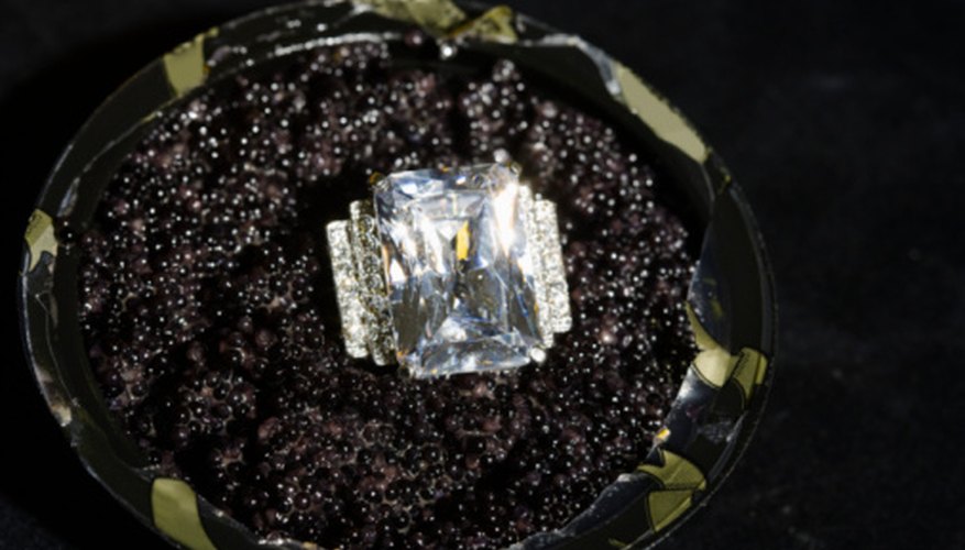 Photo Credit: Jupiterimages/Goodshoot/Getty Images The majority of the world's diamond supply are used for industrial purposed and not for fine jewelry.