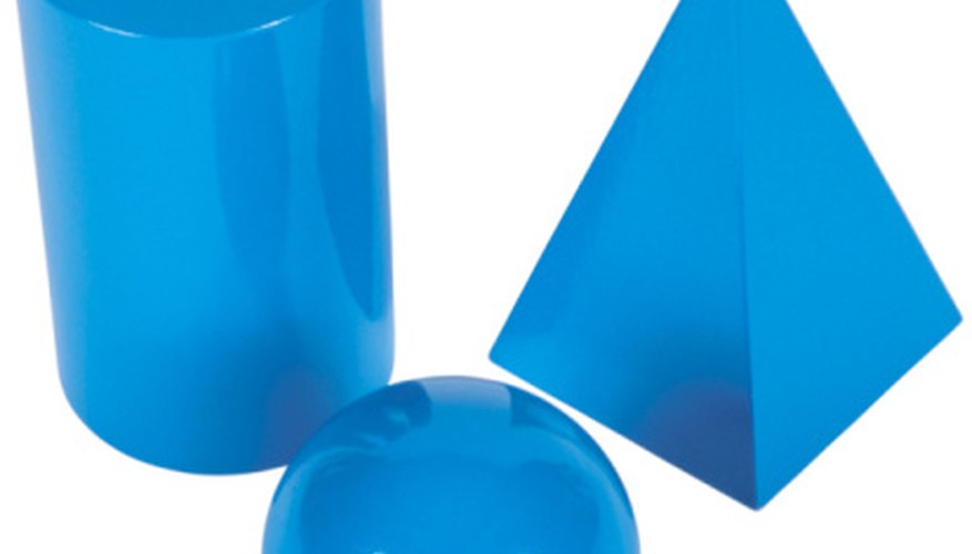 Photo Credit: Ablestock.com/AbleStock.com/Getty Images Different shapes have different numbers of edges and vertices.