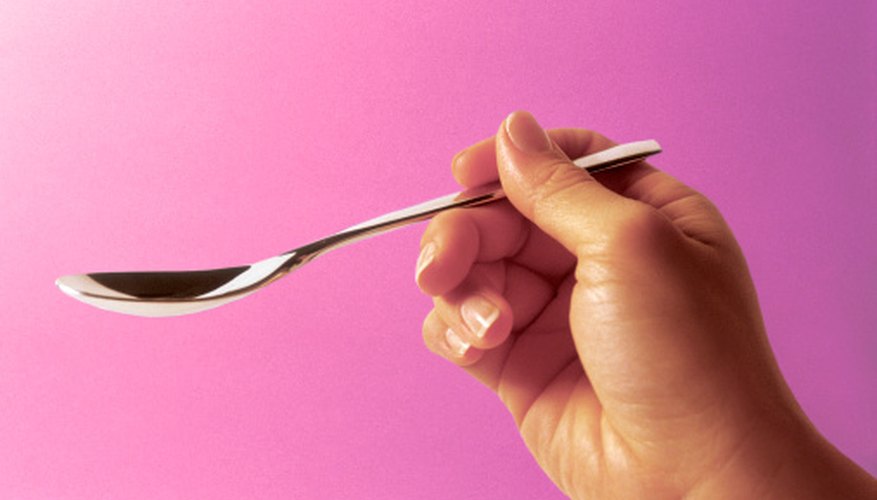 Photo Credit: Thinkstock Images/Comstock/Getty Images Teaspoons can range in size depending on location.